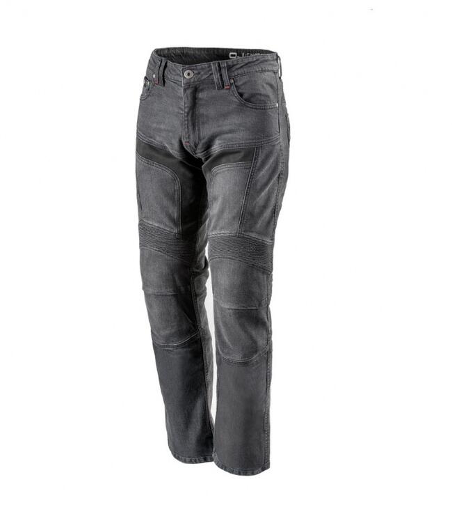 Oj Pantaloni Da Moto Nero Donna